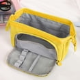 thumbnail image 6 of Yhmxh Pencil Case Pouch Large Capacity with Compartments, Pencil Case Pouch Bag with Zipper Handle for Adults Women Men, Portable Pen Bag Stationery Organizer for Office College Travel, 6 of 6