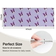 thumbnail image 5 of Purple Boston Terrier Puppy Kitchen Rug Mat,Kitchen Runner Rugs Non Skid Washable,Decorative Kitchen Floor Mats for Kitchen,Sink,Laundry,17"X47", 5 of 5