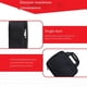 thumbnail image 4 of Organizador de Dispositivos Electrónicos Estuche de Viaje Multicapa Abertura Completamente Organizador de Cables de Viaje Accesorios de Viaje, 4 of 5