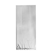 Unique Silver Foil Cellophane Bags, 10 Ct.