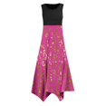 thumbnail image 3 of WILLBEST Vestido De Verano Para Mujer, Informal, Fluido, Floral, Elegante, Chaleco Largo, 3 of 3