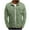 Army Green, variant on Jean Jacket for Men Classic Trucker Style Regular Fit Casual Outerwear Lapel Button Down Cowboy Men's Denim Jacket White