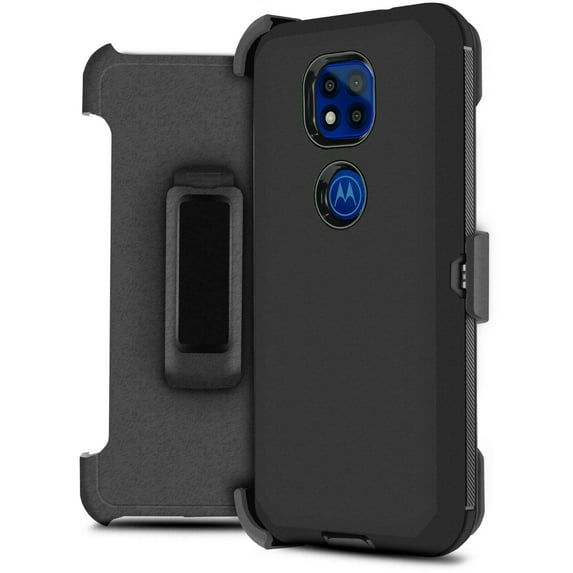 for Motorola Moto G Power 2021 (NOT FIT 2020 Version) Phone Case Dual Layer Full-Body Rugged Clear Back Case Drop Resistant Shockproof Case with Built In Screen Protector