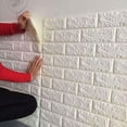 thumbnail image 4 of Paquete de 10 azulejos de piedra de imitación de lujo, azulejos de mármol blanco Peel Stick 3D Backsplash, azulejos de pared autoadhesivos para salpicaduras de cocina, 4 of 4