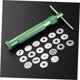 thumbnail image 5 of AURARMLET 1Jgo Kit De Modelado Con Extrusora De Arcilla Verde Y 20 Discos Para Formas Creativas, 5 of 7