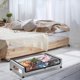 thumbnail image 3 of Caja de Almacenamiento Desmontable Debajo de la Cama, Ropa de Gran Capacidad, Zapatos, Libros con Estantería de Ruedas para Almacenamiento, 3 of 5