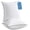 White-European (Pack of 2), variant on Pillows Queen Size For Sleeping Soft And Supportive Bed Pillow With Down Alternative Filling Side Sleepers Hotel Collection
