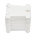 thumbnail image 3 of 1pc String Winder and 120pcs Plastic Floss Bobbins Bobbins Plastic Embroidery Floss Organizer Cross-Stitch Thread Holder Cards, 3 of 8