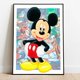 thumbnail image 1 of Disney Mickey Mouse and Donald Duck Canvas Paintings Cute Cartoon Posters and Prints Wall Art Pictures for Kids Room Decoration40X60cm Unframed Gao Jinjia LED, 1 of 2