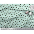 thumbnail image 2 of Soimoi Green Cotton Duck Fabric Oaknut Fruits Printed Craft Fabric by The Yard 56 Inch Wide, 2 of 3