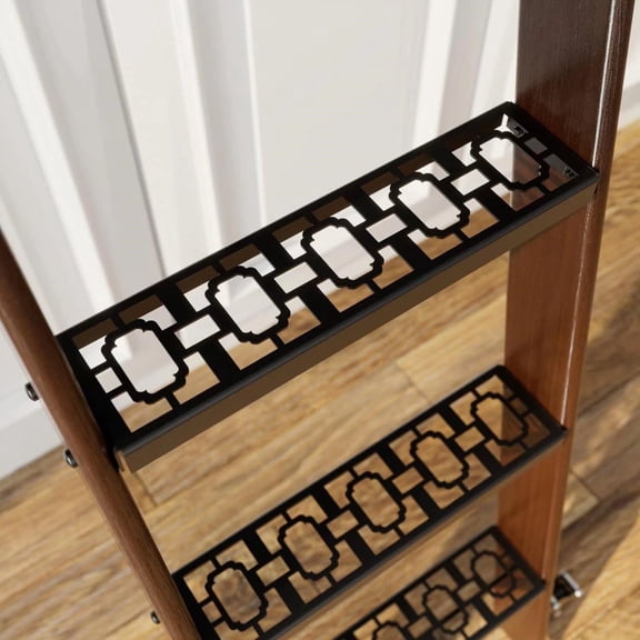 10-Pack of Vintage Library Ladder Steps with Spindle