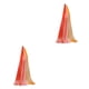 thumbnail image 1 of Qarigey Mantón degradado Universal para mujer, bufanda de hombro portátil, pañuelo decorativo, accesorio decorativo para viaje, naranja y Rojo naranja 2piezas, 1 of 6