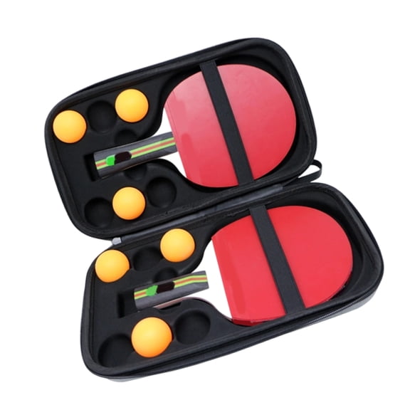 Miiottaa Heavy Duty Table Tennis Paddle Holder Anti Collision Tennis Rackets Carrying Case Light Weight Waterproof Sports Bag