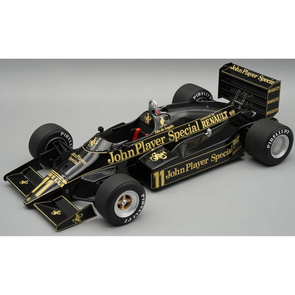 Lotus 94T #11 "John Player Special Team Lotus" Formula One F1 "Dutch GP" (1983) with Display Case 1/18 Model Car by Tecnomodel