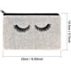 thumbnail image 2 of 10pcs Eyelash Cosmetic Travel Bags Zipper Makeup Pouch for Women & Girls, Tricolor, 2 of 2