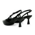 thumbnail image 4 of JENN ARDOR Slingback Kitten Low Heel Closed Pointed Toe Dress Pumps for Women, 4 of 5