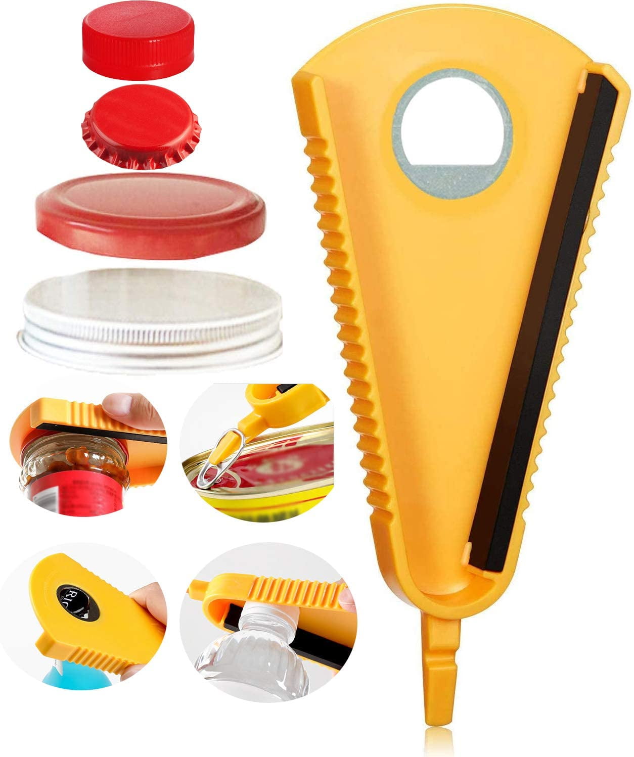 VONTER Can Opener, Upgraded Multifunctional Manual Can Opener, Bottle