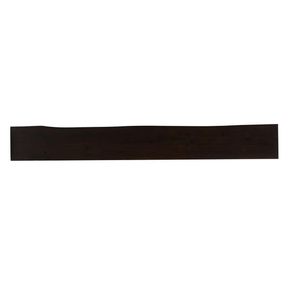 Manteau de cheminée en bois teinté, 60 po, Expresso