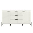 thumbnail image 3 of FESTIVO 58" Premium Storage Cabinet Dresser - Versatile and Stylish - Off-White, 3 of 8