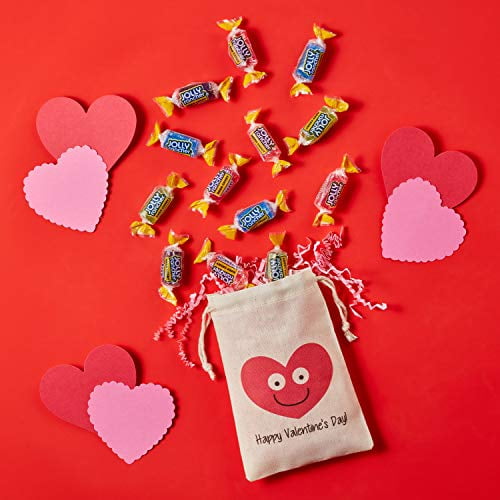 JOLLY RANCHER Assorted Fruit Flavored Hard Candy, Valentine's Day, 5 lb Bag (360 Pieces)