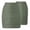 Army Green, variant on Tqcoqu Women's Winter Quilted Pencil Skirt Elastic Back Waist Full Side Zipper Warm Padded Mini Skirt with Pocket
