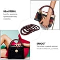 thumbnail image 5 of SWETRACE Bag Support Frame Solid Wood Oval Shape Handbag Handles Coffee 5Pcs 5.7x5.1x0.4in, 5 of 7