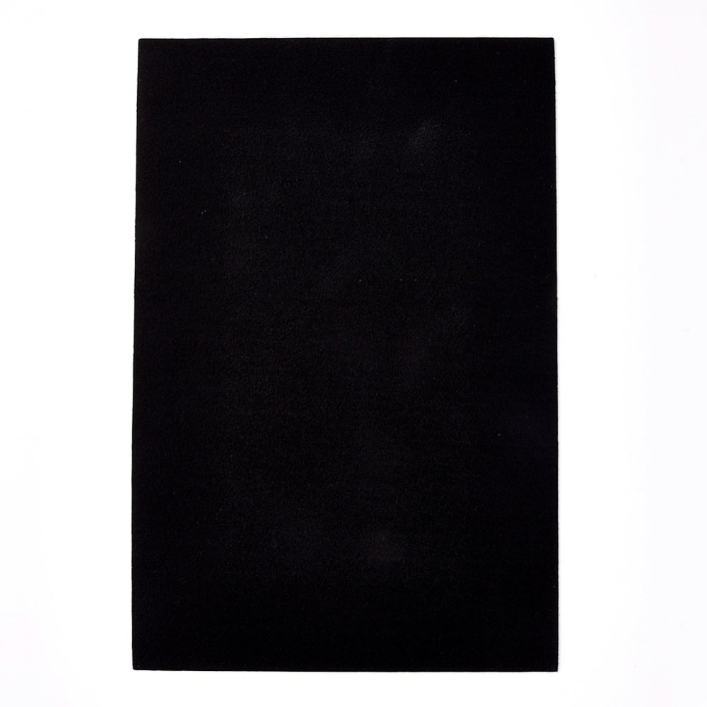 20sheets Imitation Leather Fabric Sheets for Garment Accessories Black 30x20x0.05cmDIY