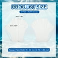 thumbnail image 2 of Uxcell 8 Inch Swim Gloves, 2 Set Silicone Swimming Gloves White, 2 of 7
