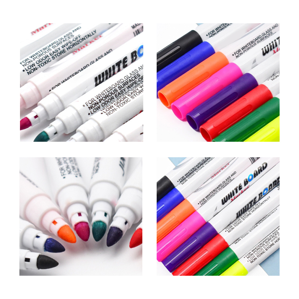 Magical Water Painting Pen, Magical Floating Ink Pen, Dry Erase Whiteboard Marker, A Watercolor Pen That Can Float In The Water 12 Drawing Pens