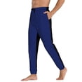 thumbnail image 3 of Kdxio Navy Blue Pattern Joggers,Sweatpants for Men with Pockets-3X-Large, 3 of 5