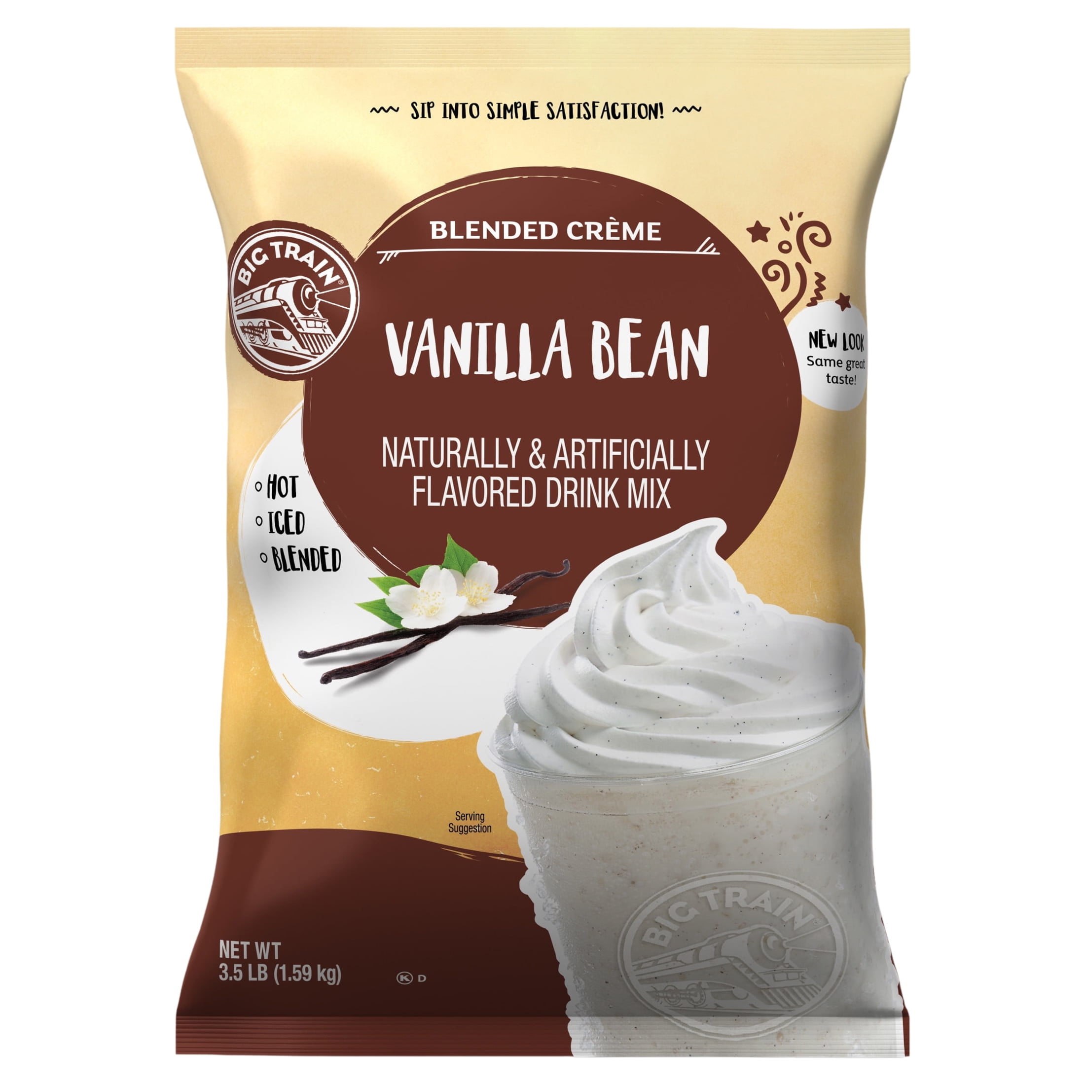 Big Train Dragonfly Taro Blended Crème Beverage Mix, 3.5 lb
