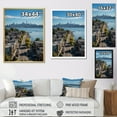 thumbnail image 4 of Designart "Queens Panorama A Glimpse of New York II" Cityscapes Floater Framed Canvas Print, 4 of 7