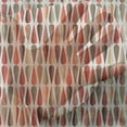thumbnail image 3 of Retro Tulle Curtains with Rod Pocket, Sixties and Seventies Style Geometric Round Shaped Repeated Symmetric Design, Sheer Drape for Wedding Party 2 Panels, 7 Sizes, Multicolor, by Ambesonne, 3 of 3