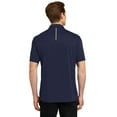 thumbnail image 2 of Sport Tek Adult Male Men Plain Short Sleeves Polo True Nvy/He Gy Medium, 2 of 6