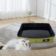 thumbnail image 4 of LiMimmuu Cat Litter Box With Semi-enclosed Design Splash-proof Litter Box Litter Box Easy to Clean Portable Foldable Toilet Tray Convenient for Home Outdoor Travel, 4 of 7