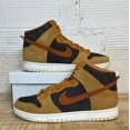 thumbnail image 1 of Nike Dunk High Dark Russet Sz 12, 1 of 6