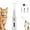 1 Set, variant on Belvedere Cat Trimmer, 2025 New Belvedir Cat Paw Grooming Trimmer Quiet, Waterproof Rechargeable Cats Shaver for Matted Fur Quiet with LED Light, 2 Wide Blades (1 Set)