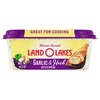 Land O Lakes Garlic & Herb Butter Spread, Spreadable, 6.5 oz Tub