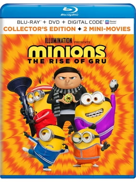 Minions: The Rise of Gru (Blu-Ray + DVD + Digital)