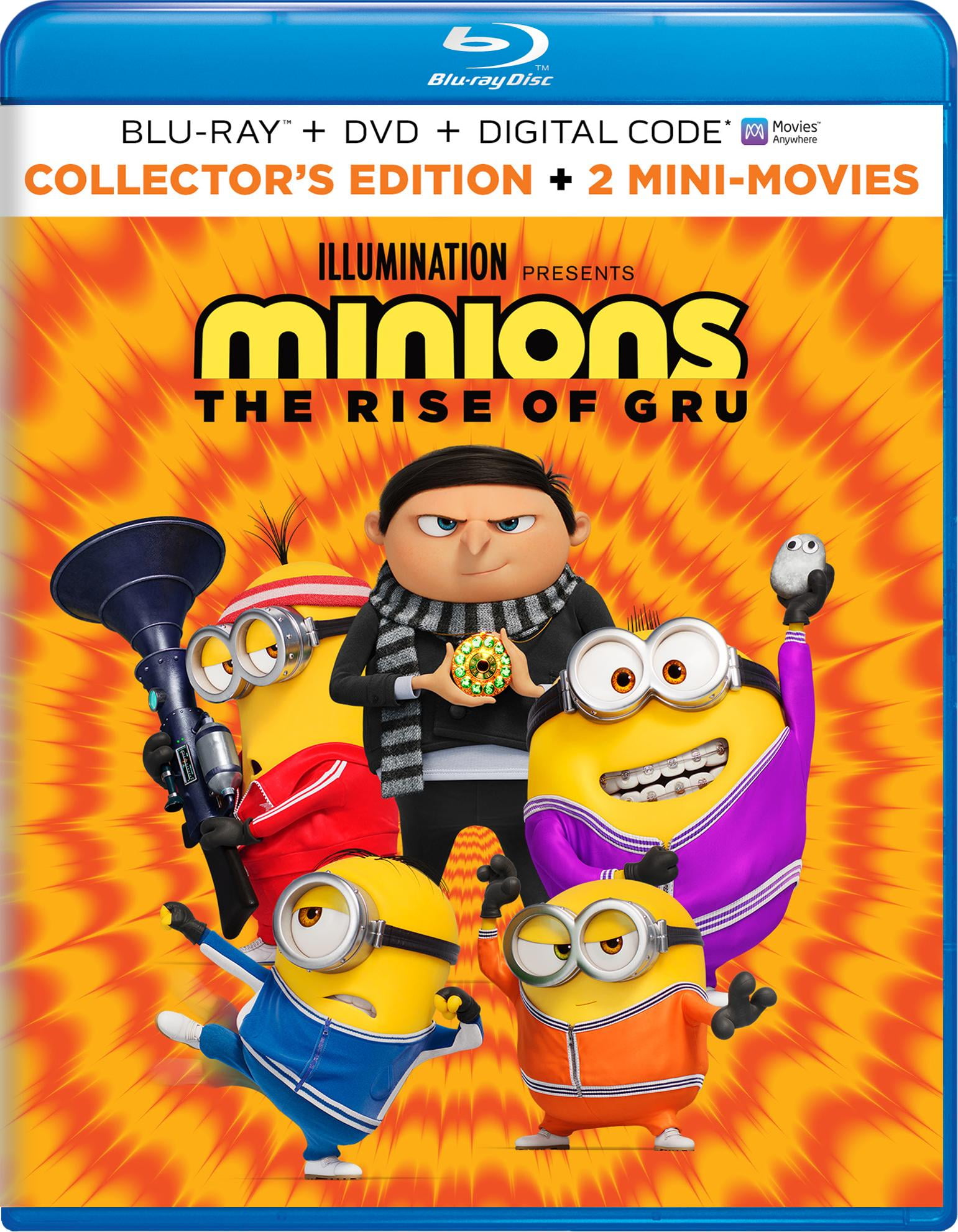 Buy Minions The Rise Of Gru Blu Ray DVD Digital Online At Lowest Price 