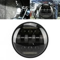 thumbnail image 3 of Motorcycle Halo Headlight, High Brightness PC Lens Shock Proof Waterproof Motorbike LED Headlamp  For Modification, 3 of 8