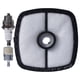 thumbnail image 2 of Kit de afinación de repotenciación del filtro de aire para SRM210, Kit de bujías de filtro de aceite para accesorios de cortacésped, 2 of 14