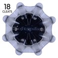 thumbnail image 2 of Tacos de golf SOFTSPIKES Fast Twist 3.0 Pulsar gris translúcido, 2 of 9