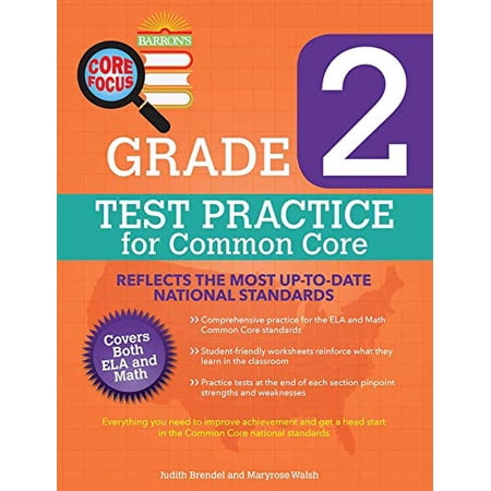 Pre-Owned Core Focus Grade 2: Test Practice for Common Core (Paperback) 1438005504 9781438005508