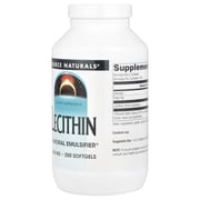 Source Naturals, Inc. Lecithin 1200mg 200 Softgel