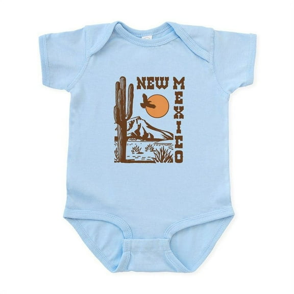 CafePress - New Mexico Infant Bodysuit - Baby Light Bodysuit, Size Newborn - 24 Months