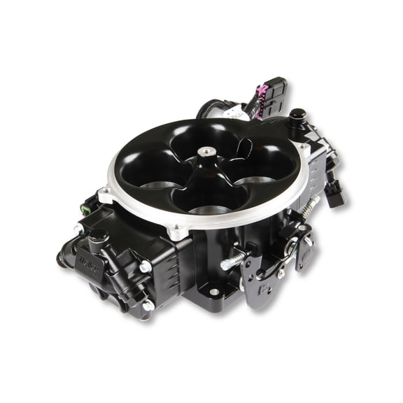 Holley EFI 534-302 Terminator X Stealth 4500 Throttle Body 8 Injectors Black