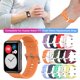 thumbnail image 1 of Correa de silicona para reloj deportivo, repuesto suave y transpirable, Compatible con HUAWEI Watch FIT, 1 of 8