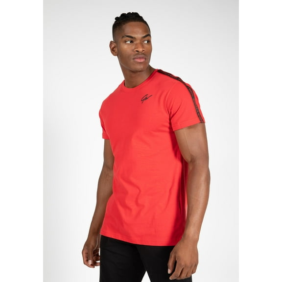 Chester T-shirt - Red/Black