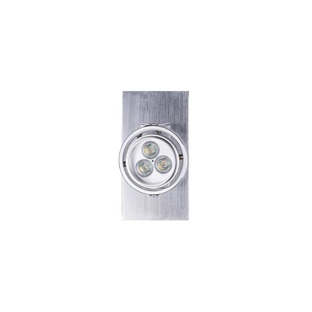 Control Brands LS0131LS le Projecteur Unique de Mars&44; Aluminium - 6.89 in.